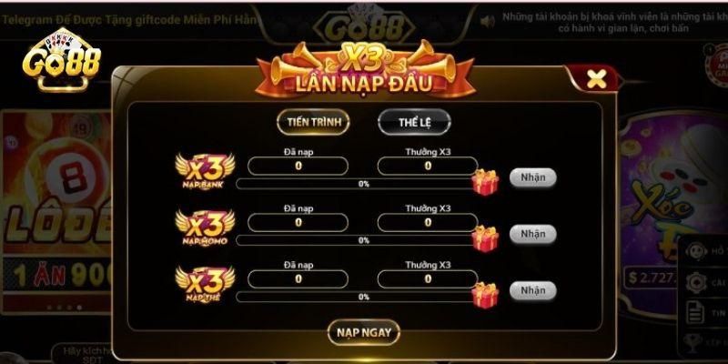 Khuyến mãi Go88 về quy định tài khoản Khuyến mãi Go88 về quy định tài khoản