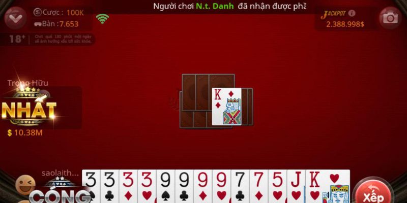 Tiến liên - Áp dụng chiến lược với luật chơi đơn giản Tiến liên - Áp dụng chiến lược với luật chơi đơn giản