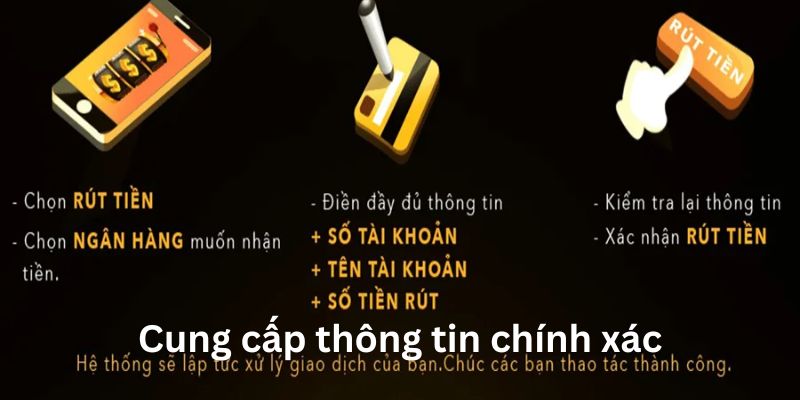 Cung cấp thông tin chính xác